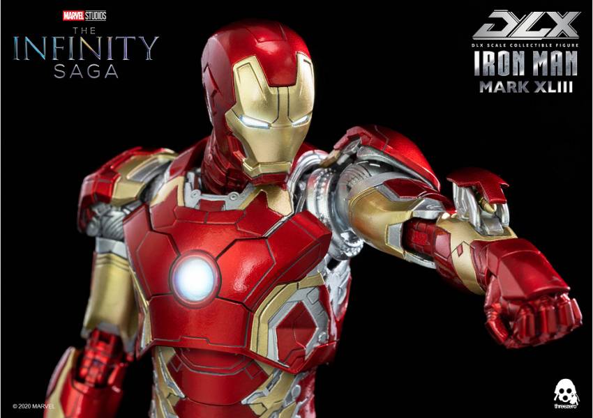 [再販] threezero 1/12 DLX 漫威 MARVEL 鋼鐵人 Mark 43 可動完成品 THREEZERO,112,DLX,漫威,MARVEL,鋼鐵人,Mark 43,