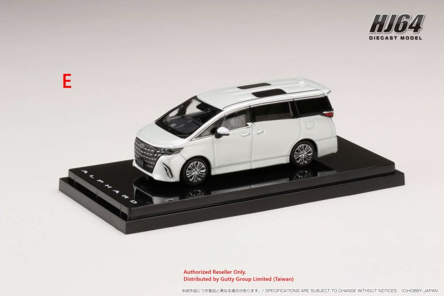 Hobby JAPAN 1/64 豐田 Toyota ALPHARD Z 阿法Z 四代阿法 白金雲母珍珠白 Hobby JAPAN 1/64 豐田 Toyota ALPHARD Z 阿法Z 四代阿法 白金雲母珍珠白