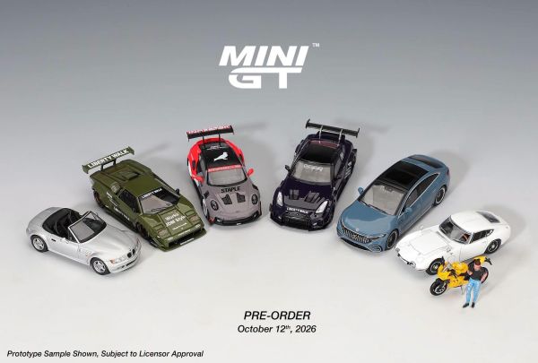 (預購) [吊卡版] [盒裝版] MINIGT 1/64 保時捷 Porsche 911 GT3 RS STAPLE x INOZETEK 分別販售 20261022 [吊卡版] [盒裝版] MINIGT 1/64 保時捷 Porsche 911 GT3 RS STAPLE x INOZETEK 分別販售