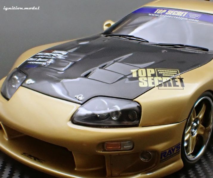 ignition model 1/18 豐田 TOP SECRET GT300 TOYOTA Supra (A80) Gold ignition model 1/18 豐田 TOP SECRET GT300 TOYOTA Supra (A80) Gold