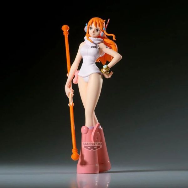 BANPRESTO 景品 航海王 THE出航 娜美 蛋頭島ver. 2507 BANPRESTO 景品 航海王 THE出航 娜美 蛋頭島ver.