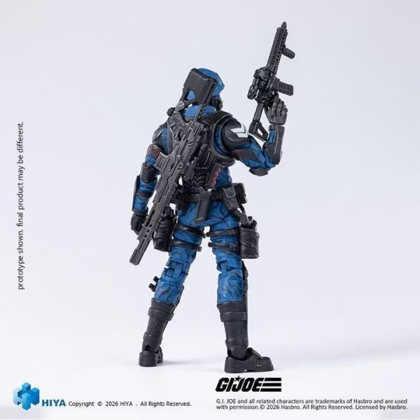 (預購) Hiya Toys E.M.S. 1/18 10.5cm 特種部隊 眼鏡蛇軍官 EMG0454 可動完成品 20260825 Hiya Toys E.M.S. 1/18 10.5cm 特種部隊 眼鏡蛇軍官 EMG0454 可動完成品