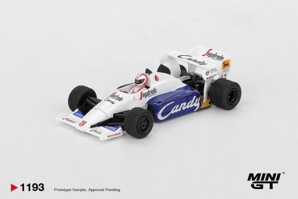 (預購) MINIGT 1/64 托爾曼車隊 Toleman TG184 #20 Johnny Cecotto 1984 Monaco Grand Prix MGT01193-L 20260129 MINIGT 1/64 托爾曼車隊 Toleman TG184 #20 Johnny Cecotto 1984 Monaco Grand Prix MGT01193-L
