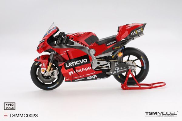 TSM MODEL 1/12 杜卡迪 Ducati Desmosedici GP22 #43 Ducati Lenovo Team Moto GP 2022 GRAN PREMIO D'ITALIA TSMMC0022 TSM MODEL 1/12 杜卡迪 Ducati Desmosedici GP22 #63 Ducati Lenovo Team Moto GP 2022 GRAN PREMIO D'ITALIA TSMMC0023