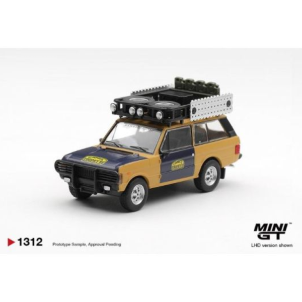 (預購) [吊卡版] MINIGT 1/64 荒原路華 Range Rover 1981 Camel Trophy Sumatra H.Fischer & W.Bays MGT01312-BL LHD 20260604 [吊卡版] MINIGT 1/64 荒原路華 Range Rover 1981 Camel Trophy Sumatra H.Fischer & W.Bays MGT01312-BL LHD