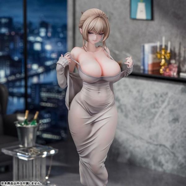(預購) [豪華版] kawa design 1/6 無防備的艾琳 完成品 附特典:原畫色紙&壓克力流沙立牌 20260922 [豪華版] kawa design 1/6 無防備的艾琳 完成品 附特典:原畫色紙&壓克力流沙立牌