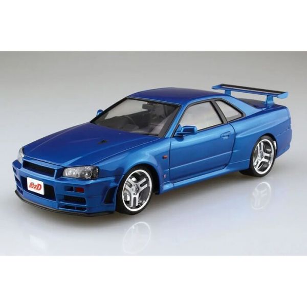 [再販] AOSHIMA 青島 1/24 頭文字D#9 星也好造 BNE34 Skyline GT-R [再販] AOSHIMA 青島 1/24 頭文字D#9 星也好造 BNE34 Skyline GT-R