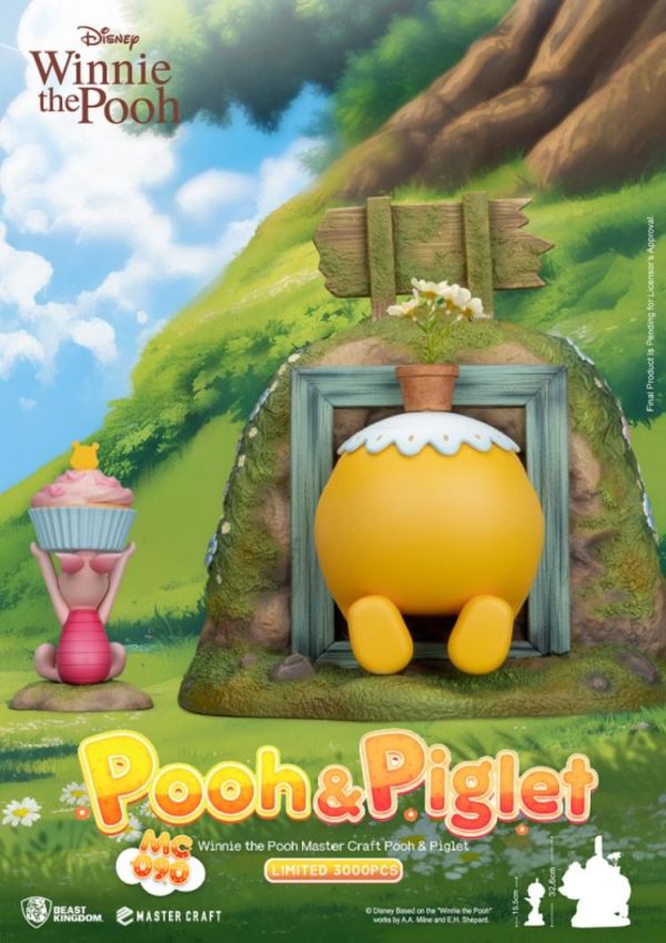 (預購) 野獸國 小熊維尼歷險記 極匠系列 維尼與小豬 MC-090 20260203 野獸國 小熊維尼歷險記 極匠系列 維尼與小豬 MC-090