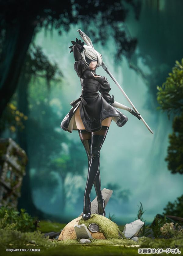 Good Smile 1/7 尼爾：自動人形 Ver1.1a 2B 寄葉二號B型 PVC完成品 Good Smile 1/7 尼爾：自動人形 Ver1.1a 2B 寄葉二號B型 PVC完成品