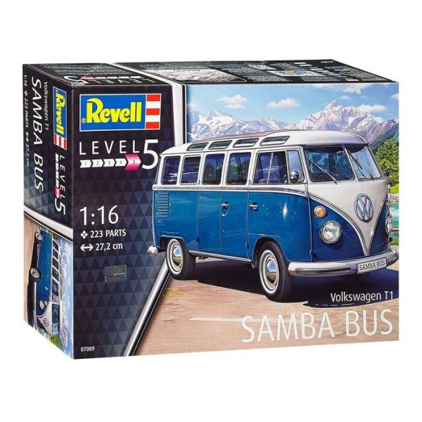 Revell 1/16 福斯 Volkswagen T1 Samba Bus 組裝模型 Revell 1/16 福斯 Volkswagen T1 Samba Bus 組裝模型