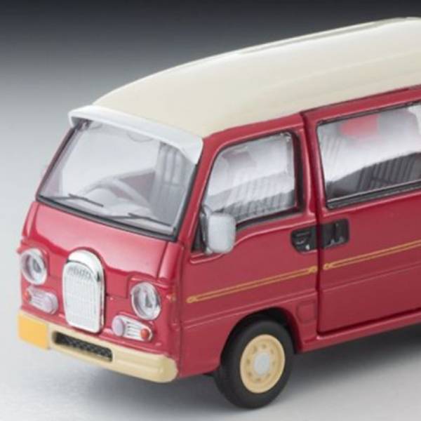 TOMYTEC LV-N249b Subaru Sambar Dias Classic Red/White 迷你車  TOMYTEC,LV-N249b,Subaru Sambar Dias Classic Red/White,迷你車,