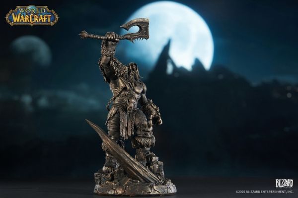 Blizzard暴雪遊戲 1/10 魔獸世界 格羅瑪什 地獄咆哮 銅色雕像 Blizzard暴雪遊戲 1/10 魔獸世界 格羅瑪什 地獄咆哮 銅色雕像