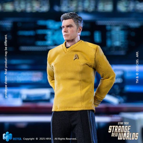 Hiya Toys 極致迷你系列 1/12 16C​​M 星際爭霸戰 奇異新世界 派克 可動完成品 ESS0157 Hiya Toys 極致迷你系列 1/12 16C​​M 星際爭霸戰 奇異新世界 派克 可動完成品 ESS0157