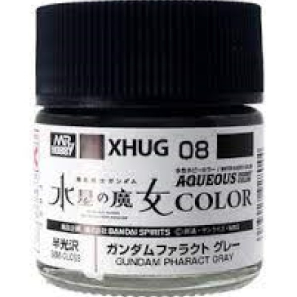 GSI 郡氏 水性漆 XHUG-008 水星的魔女鋼彈專用漆08 鐵騎鋼彈灰 GSI 郡氏 水性漆 XHUG-008 水星的魔女鋼彈專用漆08 鐵騎鋼彈灰