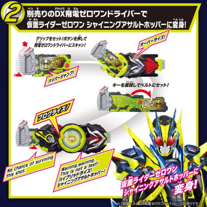 BANDAI 假面騎士01 SUPER BEST DX 閃耀蝗蟲&突擊野狼數據鑰匙套 BANDAI 假面騎士01 SUPER BEST DX 閃耀蝗蟲&突擊野狼數據鑰匙套