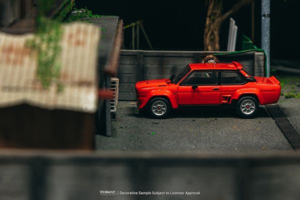 TARMAC WORKS 1/64 飛雅特 FIAT 131 ABARTH Rally Stradale Red T64R-094-RE TARMAC WORKS 1/64 飛雅特 FIAT 131 ABARTH Rally Stradale Red T64R-094-RE