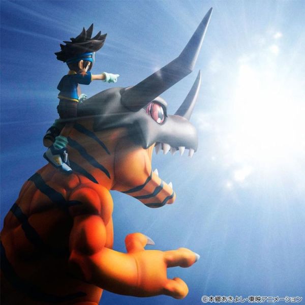 (預購) [再販] MEGAHOUSE G.E.M.數碼寶貝大冒險 暴龍獸＆八神太一 PVC完成品 20260610 [再販] MEGAHOUSE G.E.M.數碼寶貝大冒險 暴龍獸＆八神太一 PVC完成品