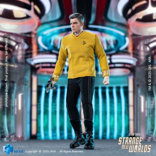 Hiya Toys 極致迷你系列 1/12 16C​​M 星際爭霸戰 奇異新世界 派克 可動完成品 ESS0157 Hiya Toys 極致迷你系列 1/12 16C​​M 星際爭霸戰 奇異新世界 派克 可動完成品 ESS0157