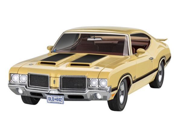 Revell 1/25 奧斯摩比 OLDSMOBILE 442 Coupe 1971 組裝模型 Revell 1/25 奧斯摩比 OLDSMOBILE 442 Coupe 1971 組裝模型