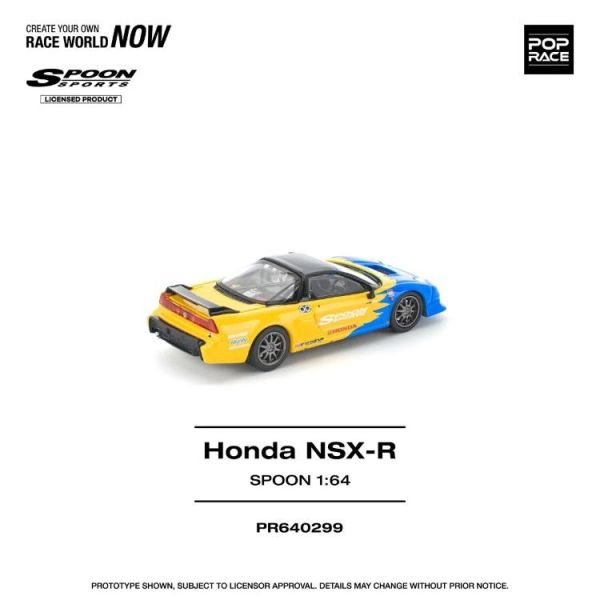 (預購) POP RACE 1/64 本田 HONDA NSX-R SPOON PR640299 20260423 POP RACE 1/64 本田 HONDA NSX-R SPOON PR640299