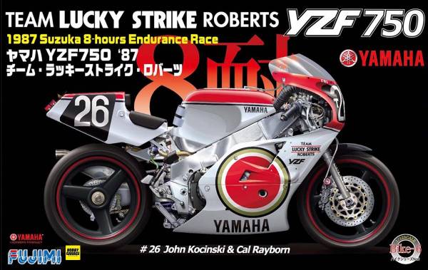 1/12 YAMAHA YZF750 LUCKY STRIKE ROBERTS 1987 重型機車 FUJIMI Bike6 富士美 組裝模型 FUJIMI,1/12,Bike,YAMAHA,YZF,750,LUCKY,STRIKE ROBERTS,1987,重型機車,組裝模型