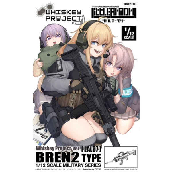 (預購) TOMYTEC 1/12 迷你武裝 LittleArmory LAL07 BREN2 Type Whiskey Project .ver 組裝模型 20251228 TOMYTEC 1/12 迷你武裝 LittleArmory LAL07 BREN2 Type Whiskey Project .ver 組裝模型