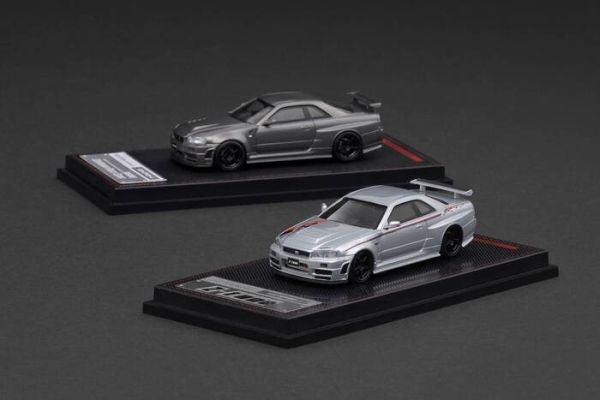 ignition model 1/64 日產 Nissan Nismo R34 GT-R Z-tune Silver IG3840 ignition model 1/64 日產 Nissan Nismo R34 GT-R Z-tune Silver IG3840