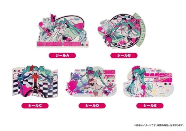 (預購) Good Smile Moment 初音未來 賽車Ver. 2025 貼紙 分別販售 20251130 Good Smile Moment 初音未來 賽車Ver. 2025 貼紙 分別販售