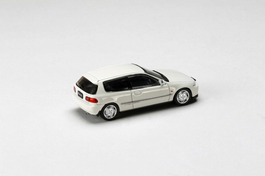 Hobby JAPAN 1/64 JDM64 本田 Honda CIVIC (EG6) SIR-Ⅱ 五代喜美 霜花白 Hobby JAPAN 1/64 JDM64 本田 Honda CIVIC (EG6) SIR-Ⅱ 五代喜美 霜花白