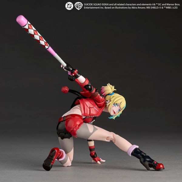 KAIYODO 海洋堂 REVOLTECH 驚奇山口 異世界自殺突擊隊 哈莉·奎茵 可動完成品 KAIYODO 海洋堂 REVOLTECH 驚奇山口 異世界自殺突擊隊 哈莉·奎茵 可動完成品
