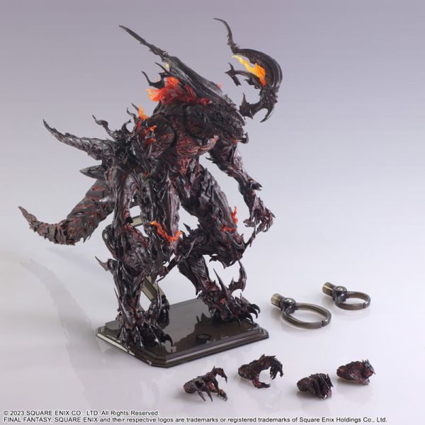 SQUARE ENIX BRING ARTS 太空戰士16 FF16 最終幻想16 伊弗利特 可動完成品 SQUARE ENIX BRING ARTS 太空戰士16 FF16 最終幻想16 伊弗利特 可動完成品