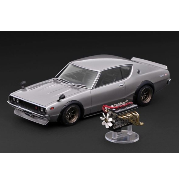 (預購) ignition model 1/18 日產 Nissan Skyline 2000 GT-R (KPGC110) Silver With Engine IG4254 20260920 ignition model 1/18 日產 Nissan Skyline 2000 GT-R (KPGC110) Silver With Engine IG4254