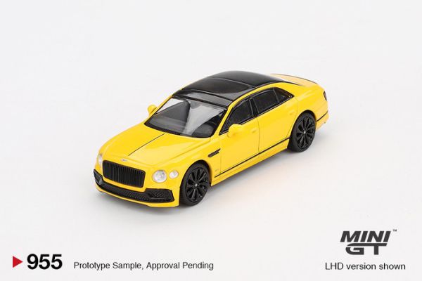 MINIGT 1/64 賓利 Bentley Flying Spur Monaco Yellow MGT00955-L MINIGT 1/64 賓利 Bentley Flying Spur Monaco Yellow MGT00955-L