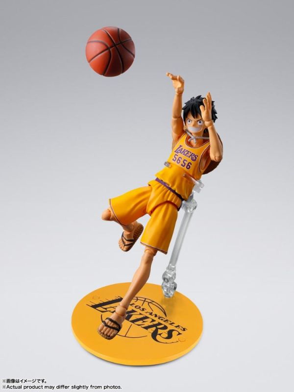 (預購) BANDAI S.H.Figuarts SHF 航海王 ONE PIECE×NBA 魯夫 LAKERS ver. 可動完成品 20260401 BANDAI S.H.Figuarts SHF 航海王 ONE PIECE×NBA 魯夫 LAKERS ver. 可動完成品