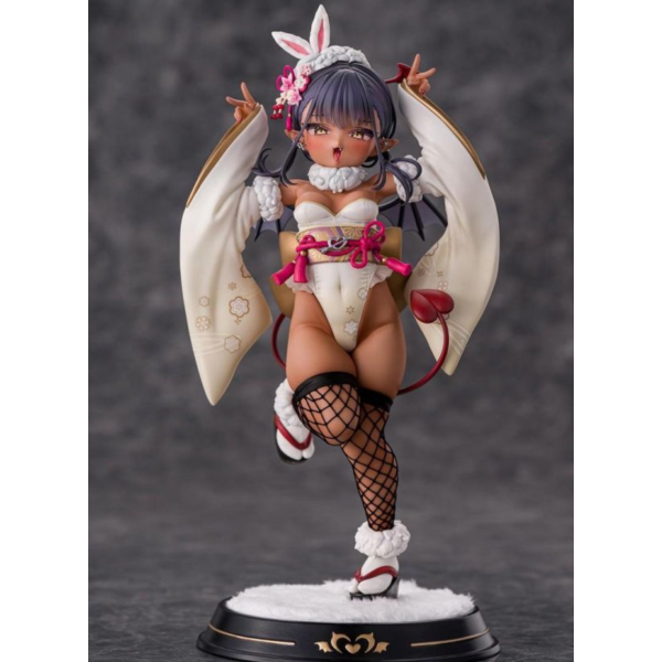 (預購) [標準版] KiwiToys 1/6 褐色小魅魔 和服兔女郎Ver. 完成品 20260818 [標準版] KiwiToys 1/6 褐色小魅魔 和服兔女郎Ver. 完成品