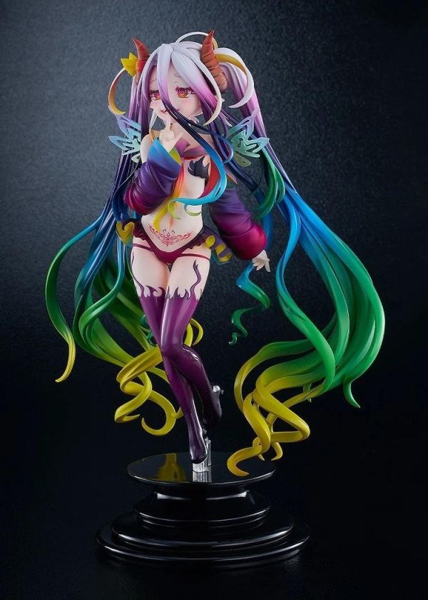 (預購) [再販] Good Smile 1/7 NO GAME NO LIFE 遊戲人生 黑色白 PVC完成品 20260726 [再販] Good Smile 1/7 NO GAME NO LIFE 遊戲人生 黑色白 PVC完成品