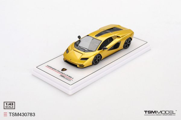 TSM MODEL 1/43 藍寶堅尼 Lamborghini Countach LPI 800-4 New Giallo Orion TSM430783 TSM MODEL 1/43 藍寶堅尼 Lamborghini Countach LPI 800-4 New Giallo Orion TSM430783