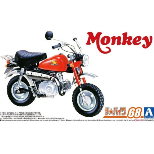 (預購) AOSHIMA 青島 1/12 機車#68 本田 Z50J-1 Monkey '78 20260609 AOSHIMA 青島 1/12 機車#68 本田 Z50J-1 Monkey '78
