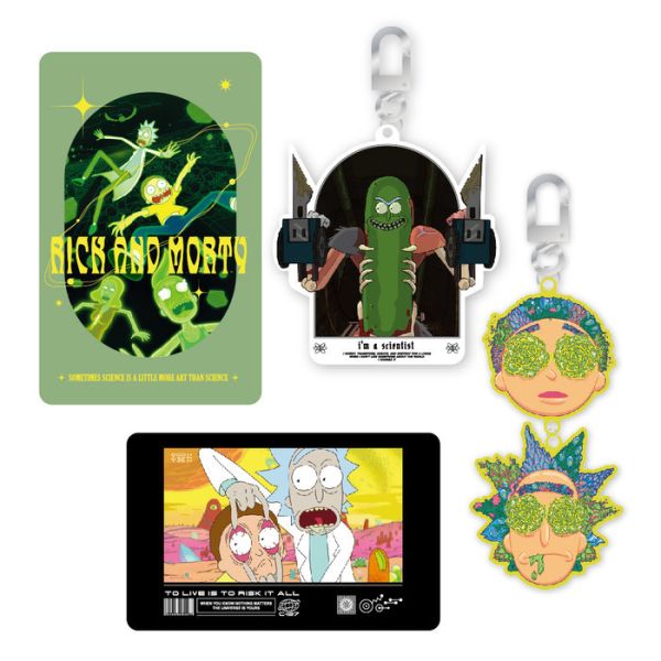 Rick and Morty 瑞克和莫蒂 一卡通 分別販售 — 《science》《risk》《瑞克和莫蒂》《酸黃瓜瑞克》 Rick and Morty 瑞克和莫蒂 一卡通 分別販售 — 《science》《risk》《瑞克和莫蒂》《酸黃瓜瑞克》