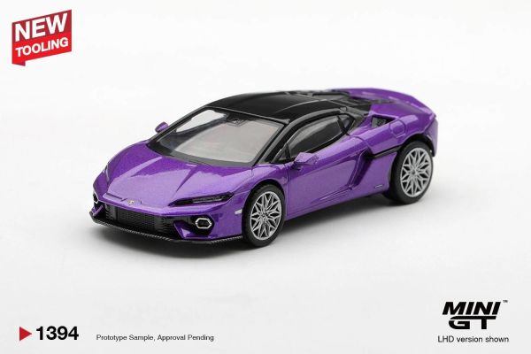 (預購) MINIGT 1/64 藍寶堅尼 Lamborghini Temerario Viola Pasifae｜LHD MGT01394-L / 吊卡版 MGT01394-BL / RHD MGT01394-R｜分別販售 20261008 MINIGT 1/64 藍寶堅尼 Lamborghini Temerario Viola Pasifae｜LHD MGT01394-L / 吊卡版 MGT01394-BL / RHD MGT01394-R｜分別販售