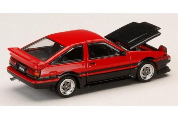 (預購) Hobby JAPAN 1/64 豐田 Toyota SPRINTER TRUENO GT APEX (AE86) Late Ver. Late Ver. JDM Style Carbon Bonnet RED /BLACK HJ647052RB 20260810 Hobby JAPAN 1/64 豐田 Toyota SPRINTER TRUENO GT APEX (AE86) Late Ver. Late Ver. JDM Style Carbon Bonnet RED /BLACK HJ647052RB