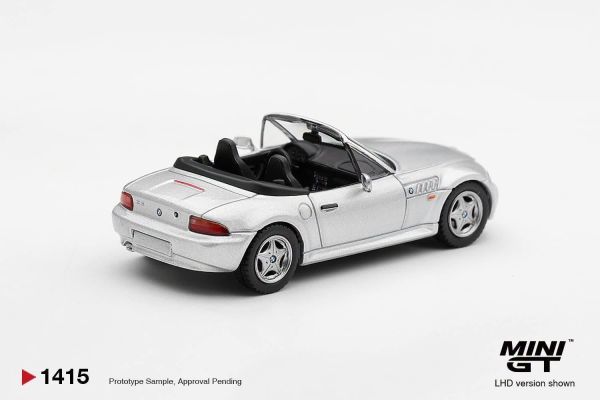 (預購) [吊卡版] [盒裝版 LHD RHD] MINIGT 1/64 寶馬 BMW Z3 Titanium Silver 分別販售 20261022 [吊卡版] [盒裝版 LHD RHD] MINIGT 1/64 寶馬 BMW Z3 Titanium Silver 分別販售