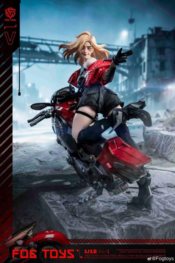 (預購) FOGTOYS 1/12 奇想26系列 V人物套裝 EA-03 可動完成品 附特典:摩托頭盔 20260910 FOGTOYS 1/12 奇想26系列 V人物套裝 EA-03 可動完成品 附特典:摩托頭盔