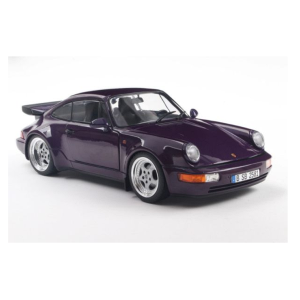 (預購) SOLIDO 1/18 PORSCHE 911 (964) TURBO VIOLET BLUE METALLIC 1990 S1813703 20260115 SOLIDO 1/18 PORSCHE 911 (964) TURBO VIOLET BLUE METALLIC 1990 S1813703
