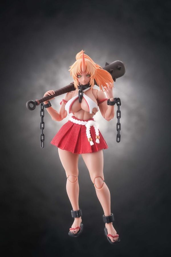 (預購) 蝸之殼 1/12 鬼巫女 次女‧紅葉 RPGEX-08 可動完成品 20260409 蝸之殼 1/12 鬼巫女 次女‧紅葉 RPGEX-08 可動完成品