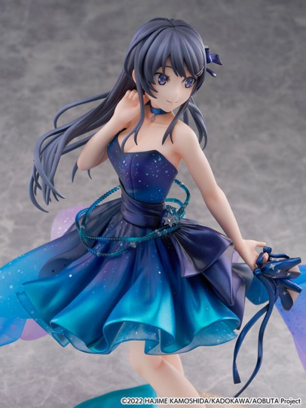 CyberZ 1/7 青春豬頭少年不會夢到兔女郎學姊 櫻島麻衣 星空禮服 Ver. PVC完成品 CyberZ 1/7 青春豬頭少年不會夢到兔女郎學姊 櫻島麻衣 星空禮服 Ver. PVC完成品