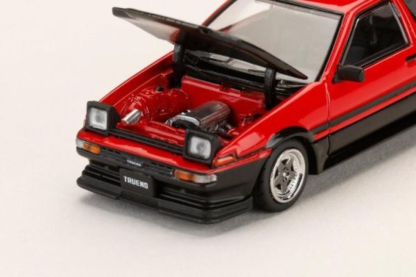 (預購) Hobby JAPAN 1/64 豐田 Toyota SPRINTER TRUENO GT APEX (AE86) Late Ver. Late Ver. JDM Style Carbon Bonnet RED /BLACK HJ647052RB 20260810 Hobby JAPAN 1/64 豐田 Toyota SPRINTER TRUENO GT APEX (AE86) Late Ver. Late Ver. JDM Style Carbon Bonnet RED /BLACK HJ647052RB