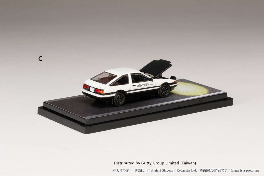 Hobby JAPAN 1/64 豐田 Toyota SPRINTER TRUENO GT APEX (AE86) / 頭文字D場景系列 藤原拓海 VS 舘智幸 栃木縣山道戰 HJ641052DD Hobby JAPAN 1/64 豐田 Toyota SPRINTER TRUENO GT APEX (AE86) / 頭文字D場景系列 藤原拓海 VS 舘智幸 栃木縣山道戰 HJ641052DD