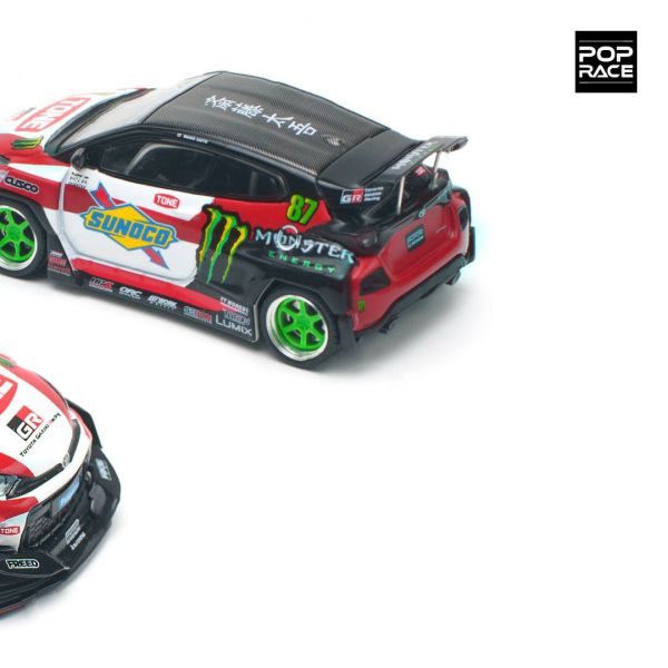 POP RACE 1/64 豐田 TOYOTA PANDEM GR YARIS DAIGO SAITO 齋藤太吾 暴力鴨 POP RACE 1/64 豐田 TOYOTA PANDEM GR YARIS DAIGO SAITO 齋藤太吾 暴力鴨
