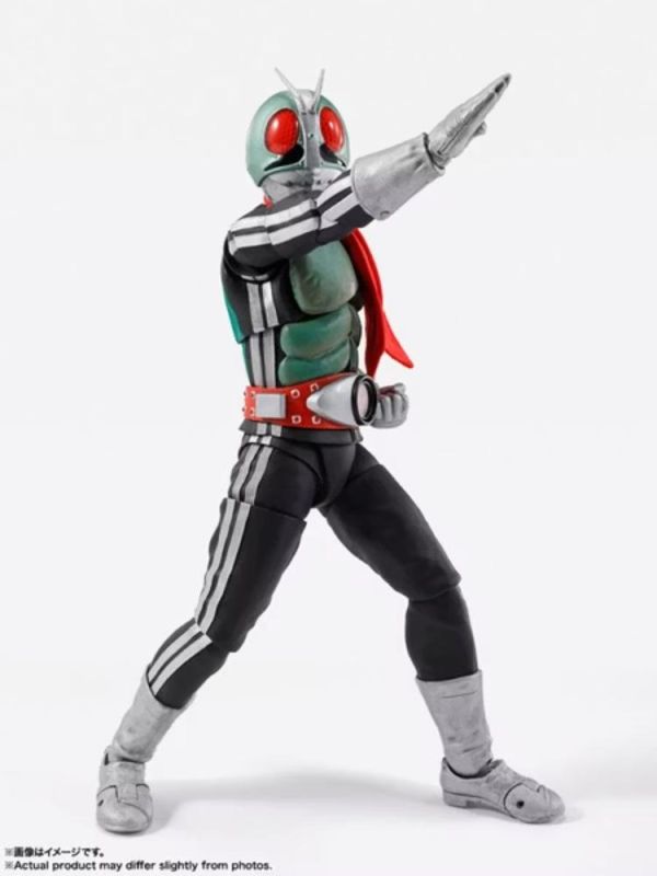 (預購) BANDAI S.H.F 真骨雕製法 假面騎士新1號 榮光的昭和騎士 可動完成品 20260609 BANDAI S.H.F 真骨雕製法 假面騎士新1號 榮光的昭和騎士 可動完成品